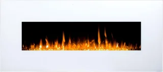 Design4AlleZ Elektrische sfeerhaard 152x55x14,5 cm Wit