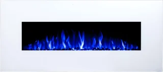 Design4AlleZ Elektrische sfeerhaard 152x55x14,5 cm Wit