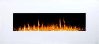 Design4AlleZ Elektrische sfeerhaard 152x55x14,5 cm Wit