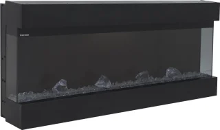 Design4AlleZ Elektrische sfeerhaard 3-zijdig 127x49x20,2 cm