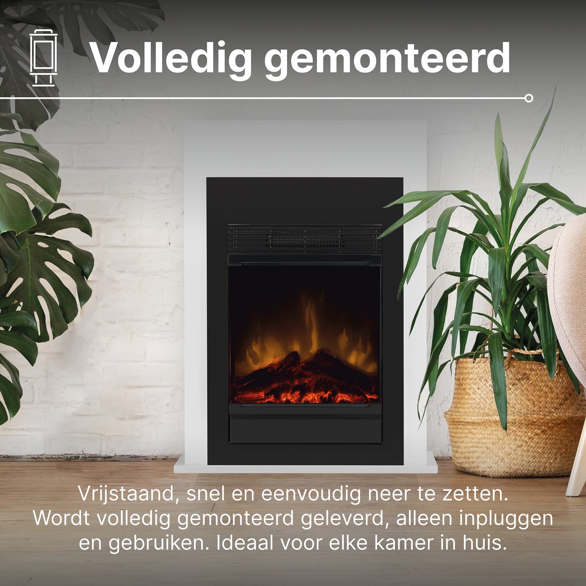 Dimplex Bellini Vrijstaande Elektrische Haard