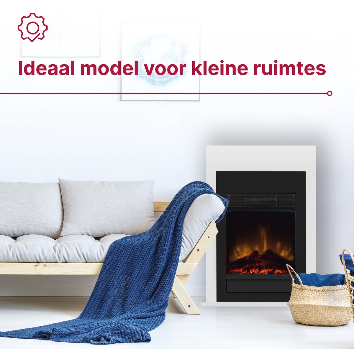 Dimplex Bellini Vrijstaande Elektrische Haard