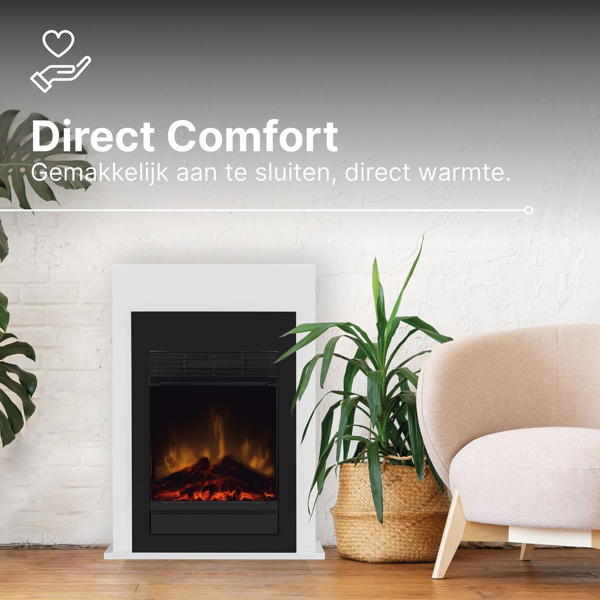 Dimplex Bellini Vrijstaande Elektrische Haard
