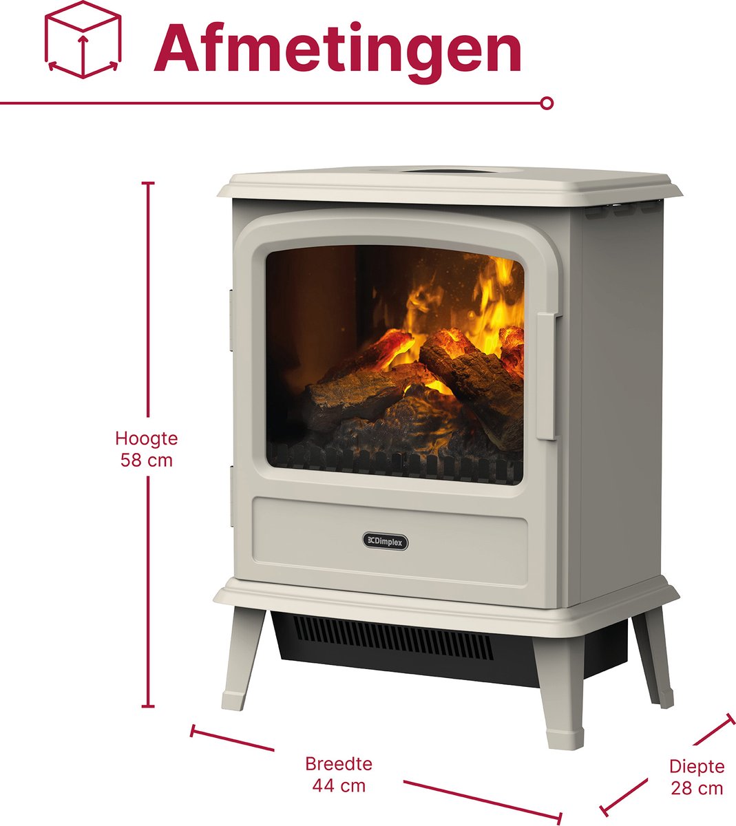 Dimplex Evandale elektrische sfeerhaard