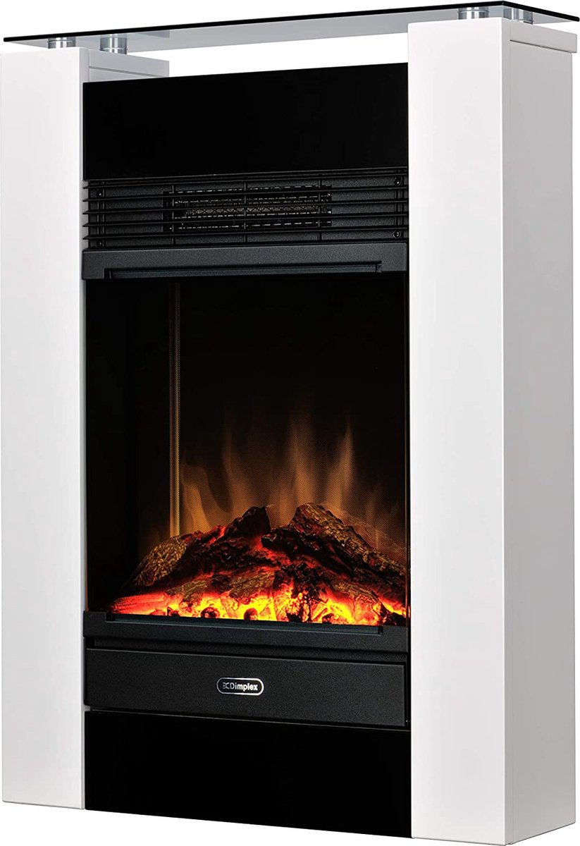 Dimplex Gisella White elektrische haard vrijstaand