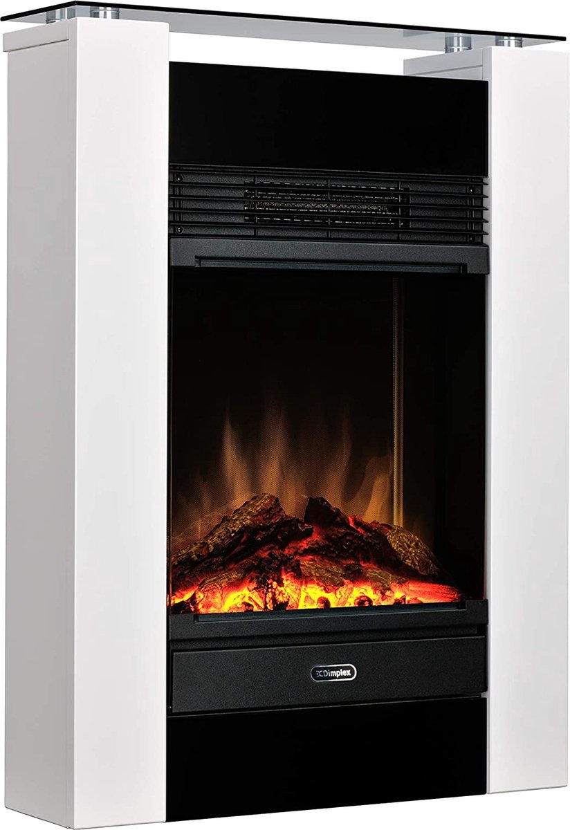 Dimplex Gisella White elektrische haard vrijstaand