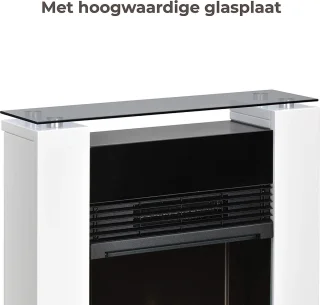 Dimplex Gisella White elektrische haard vrijstaand