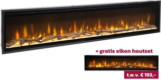 De Dimplex Ignite Evolve 74 elektrische haard in één oogopslag