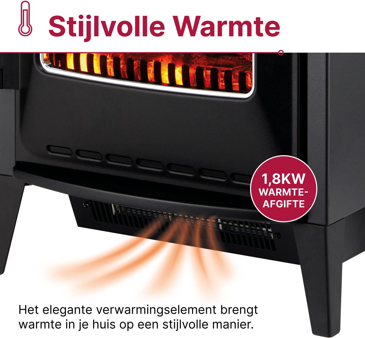 Dimplex Lucia Elektrische Sfeerhaard Zwart
