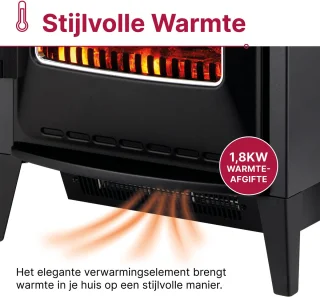 Dimplex Lucia Elektrische Sfeerhaard Zwart