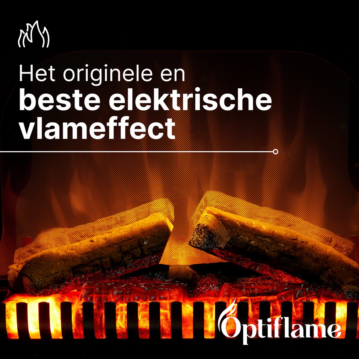 Dimplex Lucia Elektrische Sfeerhaard Zwart