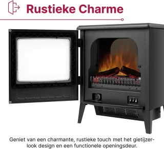 Dimplex Lucia Elektrische Sfeerhaard Zwart