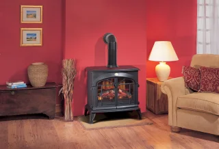 Dimplex Mat Zwart Ovenpijp Kunststof 2 Maten