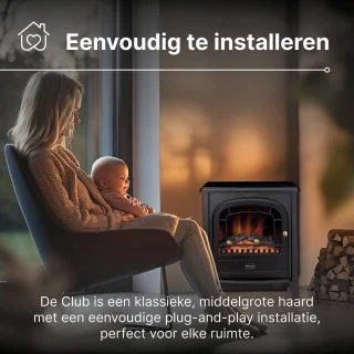 Dimplex Optiflame Club elektrische sfeerhaard vrijstaand