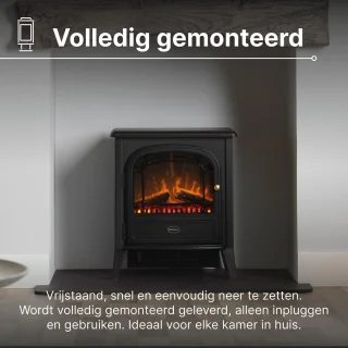 Dimplex Optiflame Club elektrische sfeerhaard vrijstaand