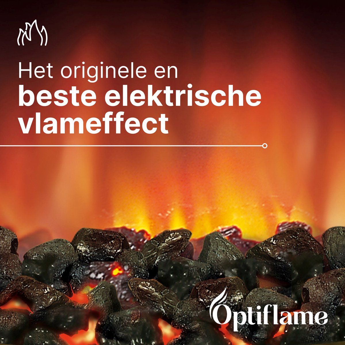 Dimplex Optiflame Tango Vrijstaande Elektrische Haard