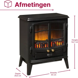 Dimplex Optiflame Tango Vrijstaande Elektrische Haard