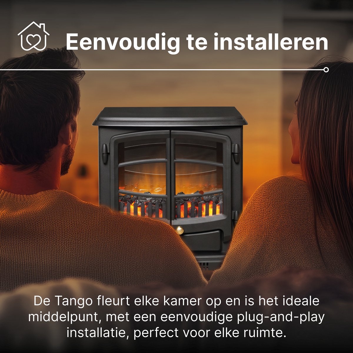 Dimplex Optiflame Tango Vrijstaande Elektrische Haard