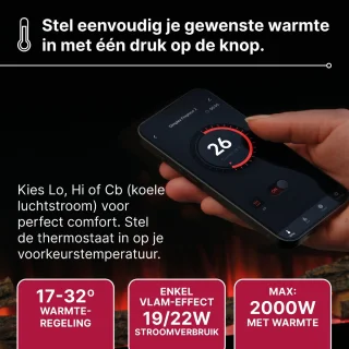 Dimplex Sense Optiflame 60" Wandhaard