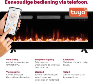 Dimplex Sierra 72" Elektrische Sfeerhaard