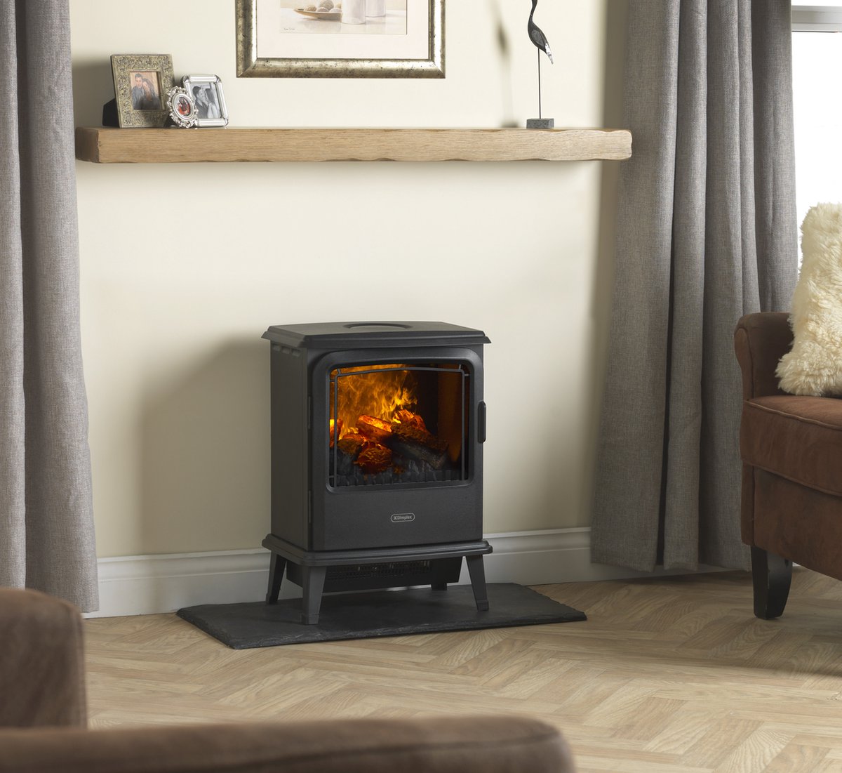 Dimplex Slate Effect Haardonderlegger Vloerbescherming