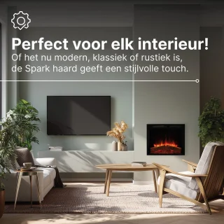 Dimplex Spark 23" Elektrische Inbouwhaard