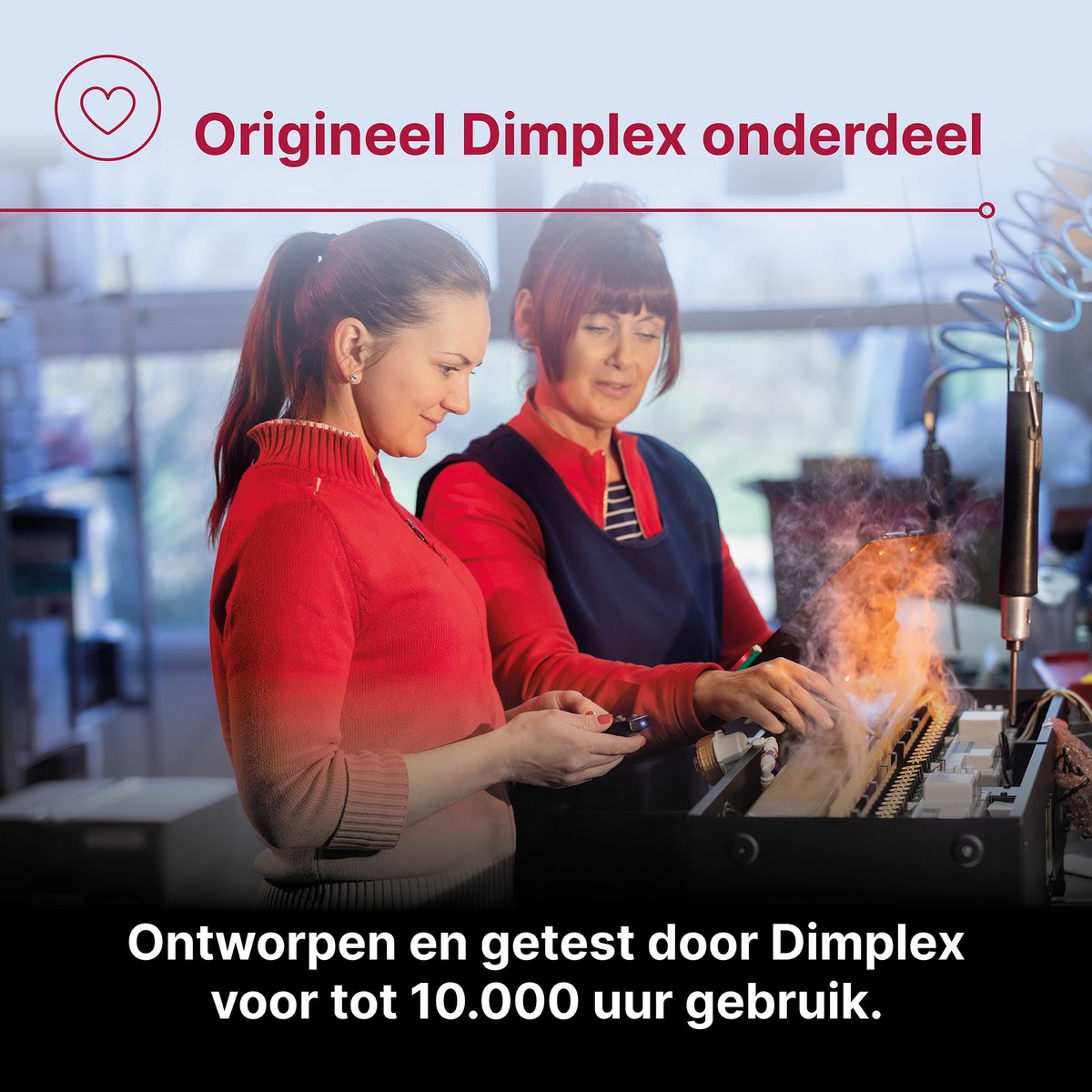 Dimplex Transducer voor Optimyst Elektrische Haarden