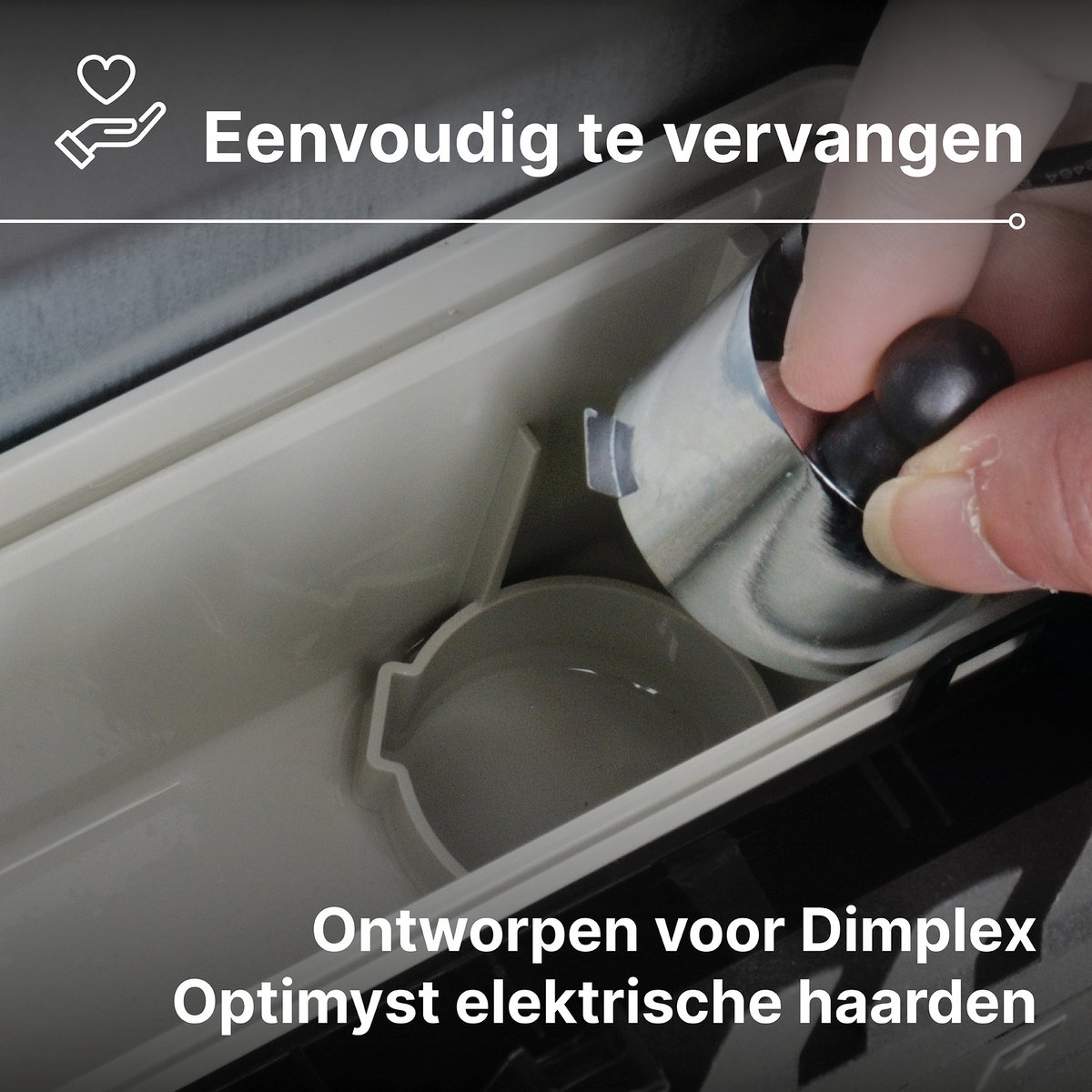 Dimplex Transducer voor Optimyst Elektrische Haarden