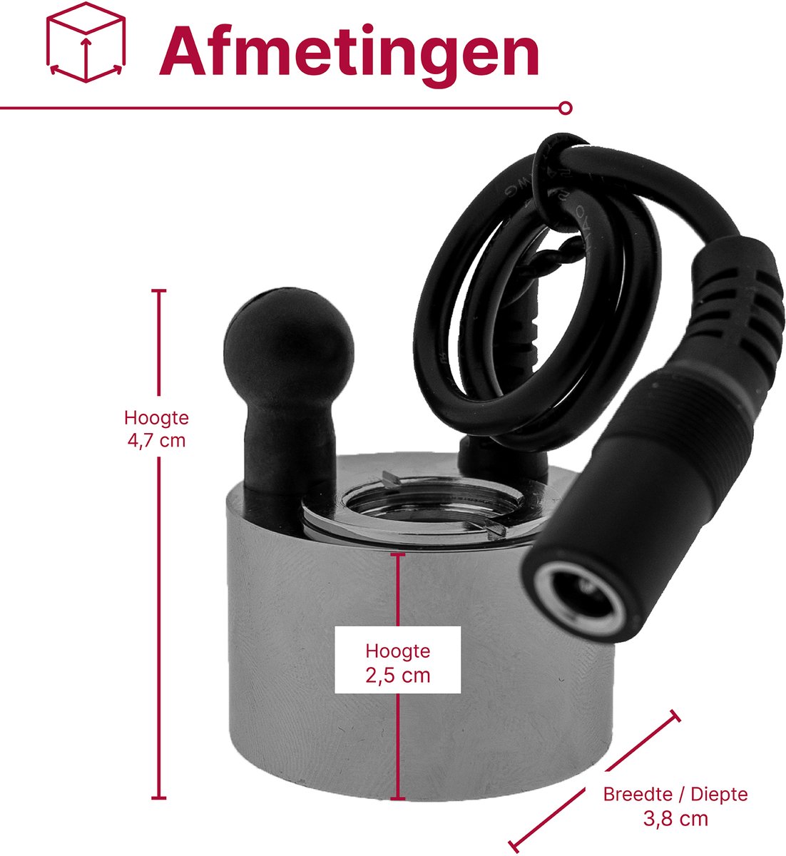 Dimplex Transducer voor Optimyst Elektrische Haarden