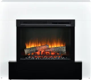 Dimplex Vigor Vrijstaande Elektrische Sfeerhaard Wit