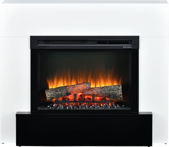 Dimplex Vigor Vrijstaande Elektrische Sfeerhaard Wit