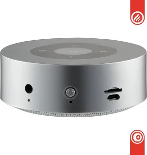 Draagbare Bluetooth luidspreker - Zilver