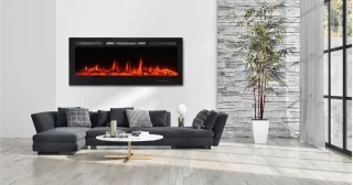 El Fuego Luzern elektrische LED inbouwhaard