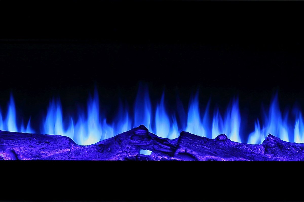 EL Fuego Meran elektrische inbouwhaard 130x46x12,5cm