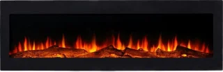 EL Fuego Meran elektrische inbouwhaard 130x46x12,5cm