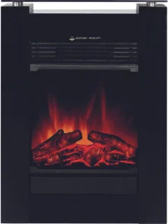 EL Fuego Tessin elektrische open haard zwart 1500W