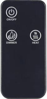 EL Fuego Tessin elektrische open haard zwart 1500W