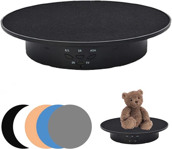 Elektrische 360° Draaitafel 20 cm - 8 kg capaciteit