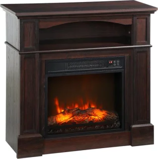 Elektrische haard - 1800 W - 80,5 x 32,3 x 80,5 cm