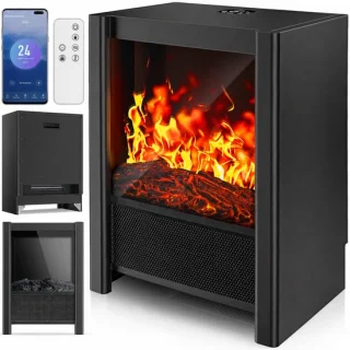 Elektrische haard 2000W – vrijstaande sfeerhaard
