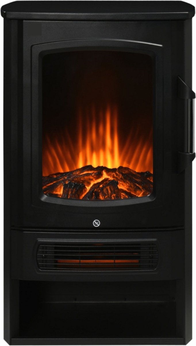 Elektrische haard 2000W zwart