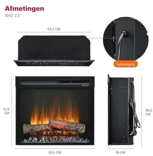 Elektrische Haard 23 inch