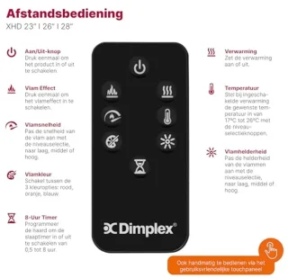 Elektrische Haard 23 inch
