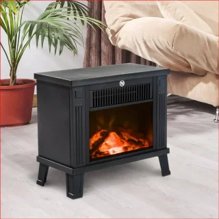 Elektrische haard 34 x 17 x 31 cm vrijstaand