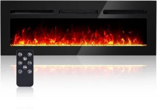 Elektrische haard inbouw ultra dun 60 inch