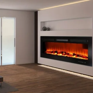Elektrische haard – inbouw, wand, vrijstaand