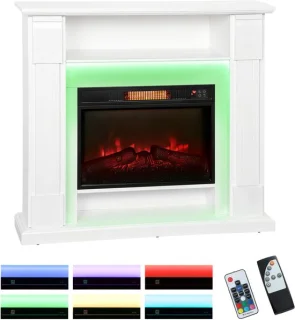 Elektrische haard met schouwmodel