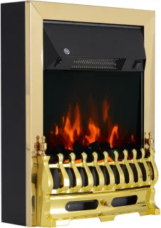 Elektrische haard met verwarming