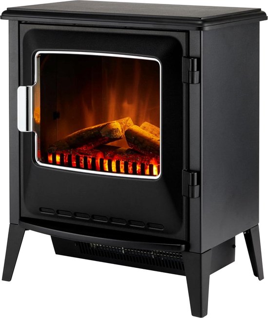 Elektrische Haard Optiflame 1000/2000W Zwart Vrijstaand review