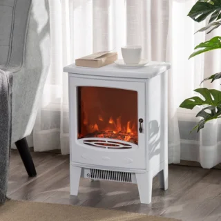 Elektrische haard sfeerhaard 1800W wit
